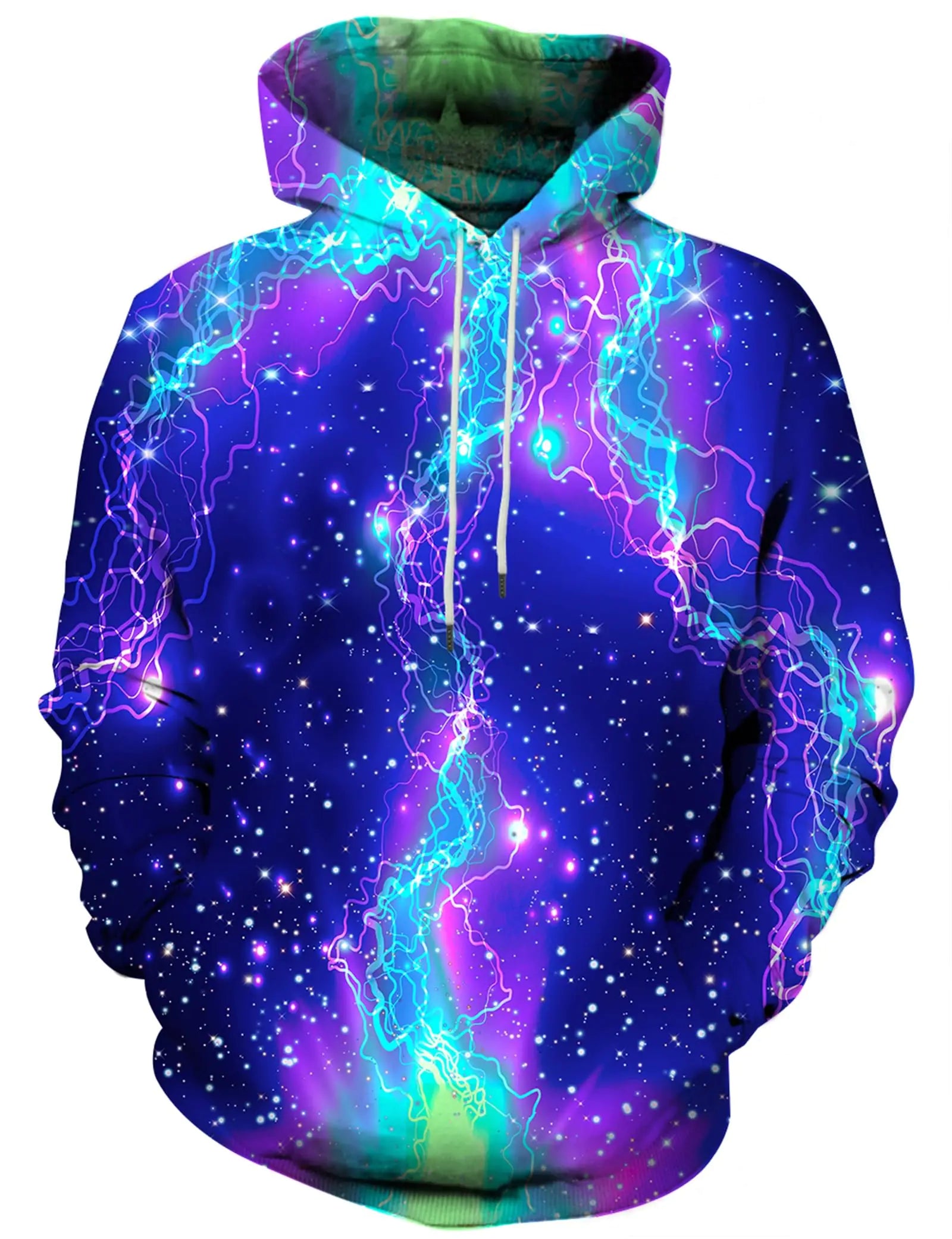 Yasswete Men Hoodies Women Space Graphic Sweatshirt Adult Blue Hoody Hoodie Novelty Hooded Pullover Youth Cool Sweater with Pocket Size Medium