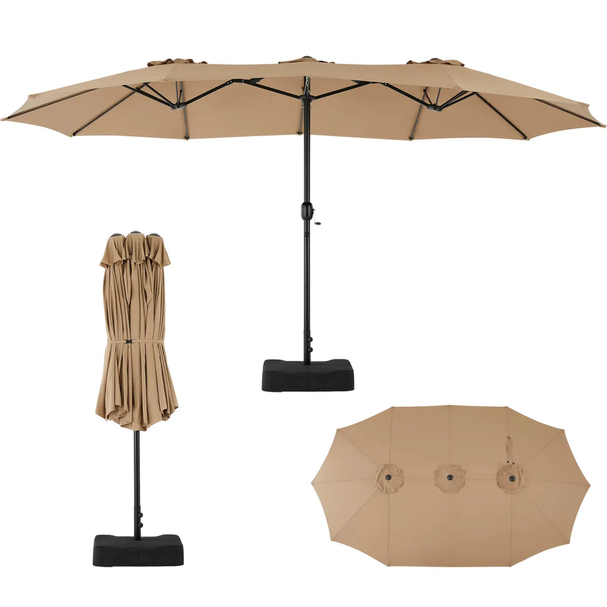 15ft Large Outdoor Patio Umbrella