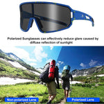 Polarized Photochromic Sunglasses Goggles UV Protection For Men Women