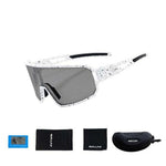 Polarized Photochromic Sunglasses Goggles UV Protection For Men Women