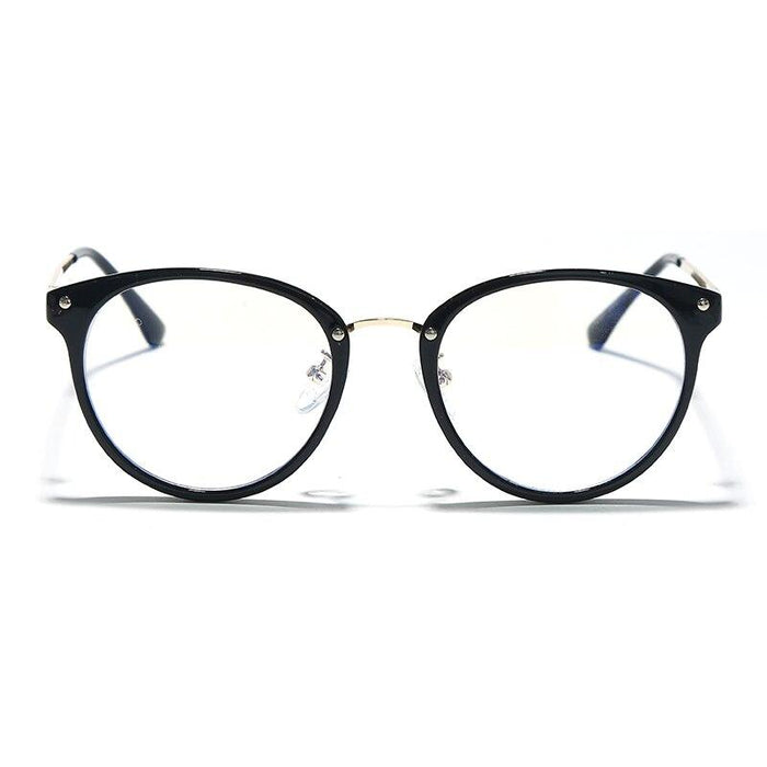 Anti Blue Computer Glasses Round Eye Glass Women Men Blue Light