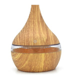 New USB Electric Aroma Diffuser Led Wood Air Humidifier Essential Oil