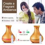 550ml Aroma Essential Oil Diffuser Ultrasonic Air Humidifier Cool Mist