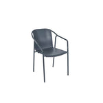 Set of 4 Patio Dining aluminum Armchair - Rod - Commercial grade -