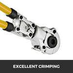 Pipe Crimping Pliers Hand Pressing Kit with 6 Pieces Tool PEX Presser