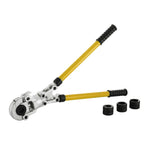 Pipe Crimping Pliers Hand Pressing Kit with 6 Pieces Tool PEX Presser