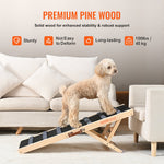 Dog Ramp, Folding Pet Ramp for Bed, Adjustable Dog Ramp for Small,