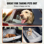 Dog Car Seat, Waterproof Dog Booster Seat for Car, Pet Car Seat with