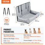 Dog Car Seat, Waterproof Dog Booster Seat for Car, Pet Car Seat with