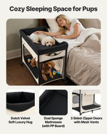 Elevated Lounge Pet Bed, Foldable Bunk Dog Bed with 600D Oxford Cloth