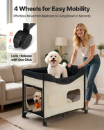 Elevated Lounge Pet Bed, Foldable Bunk Dog Bed with 600D Oxford Cloth
