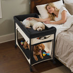 Elevated Lounge Pet Bed, Foldable Bunk Dog Bed with 600D Oxford Cloth