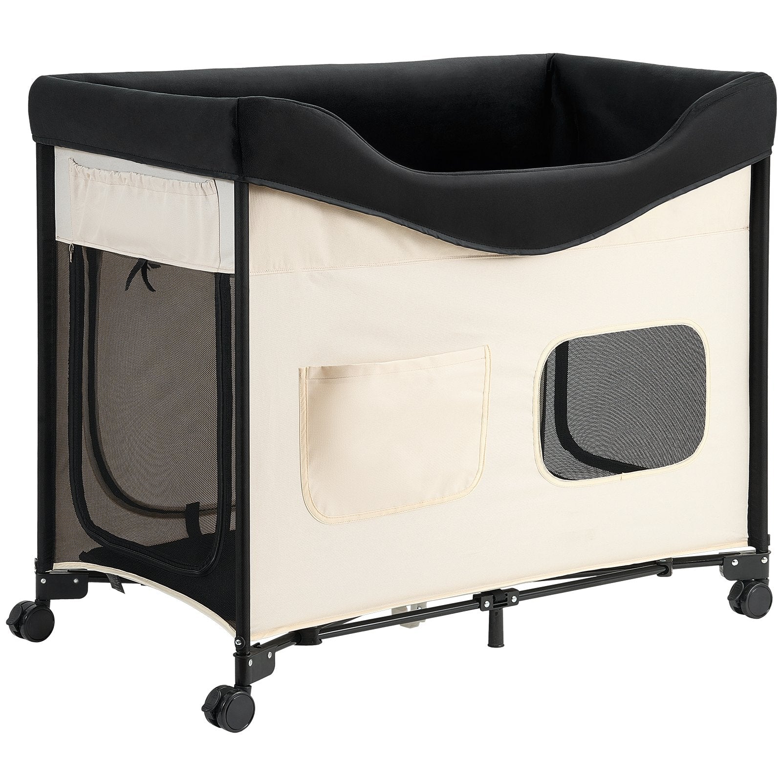 Elevated Lounge Pet Bed, Foldable Bunk Dog Bed with 600D Oxford Cloth