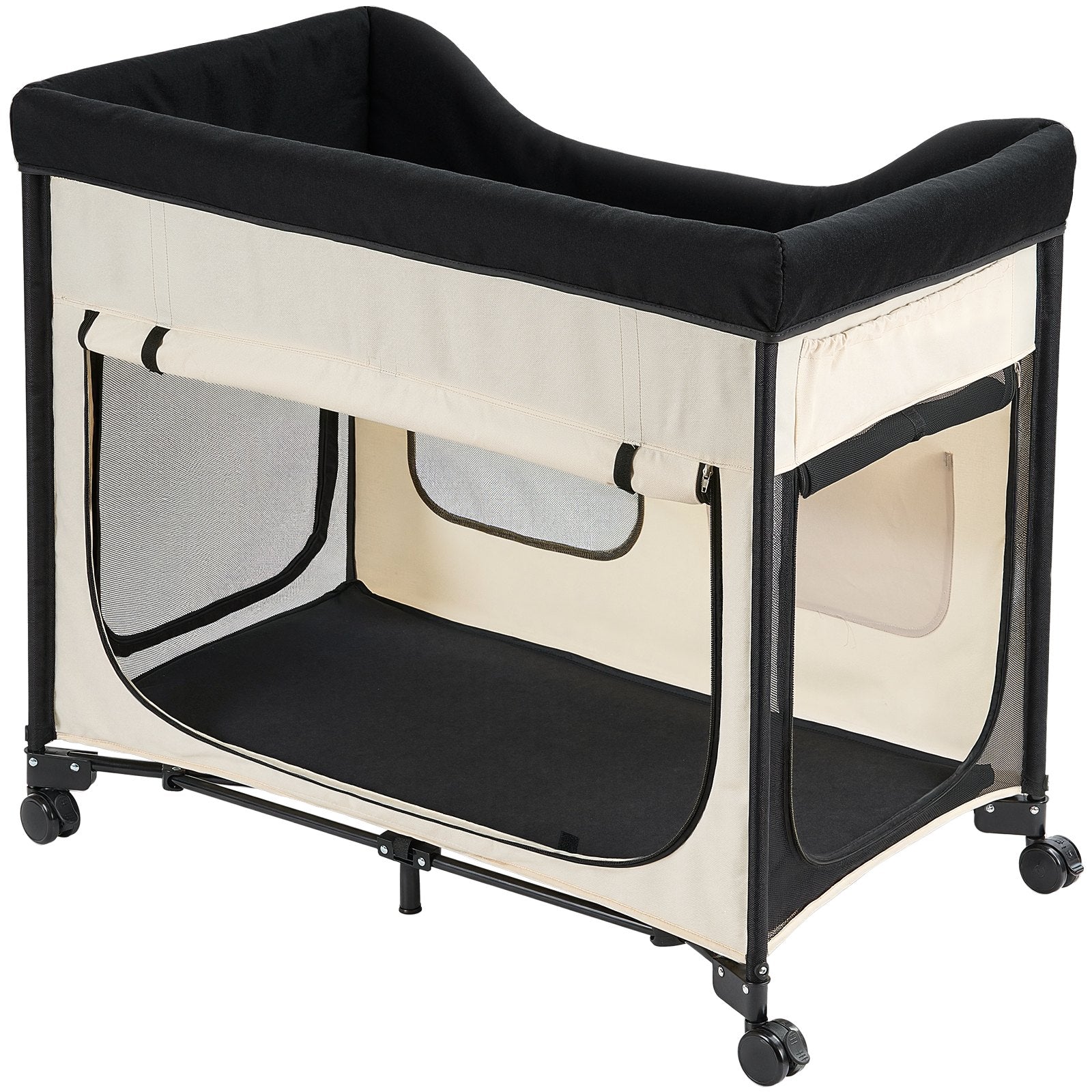 Elevated Lounge Pet Bed, Foldable Bunk Dog Bed with 600D Oxford Cloth