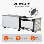 Electric French Fry Cutter, Potato Slicer with 1/2-Inch and 3/8-Inch