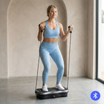 Vibration Platform with Speaker, Resistance Bands and Remote Control