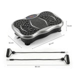 Vibration Platform with Speaker, Resistance Bands and Remote Control