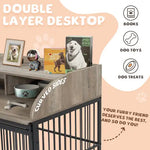 The Wooden Kennel Kennel Is Suitable For Large Medium-sized Dogs