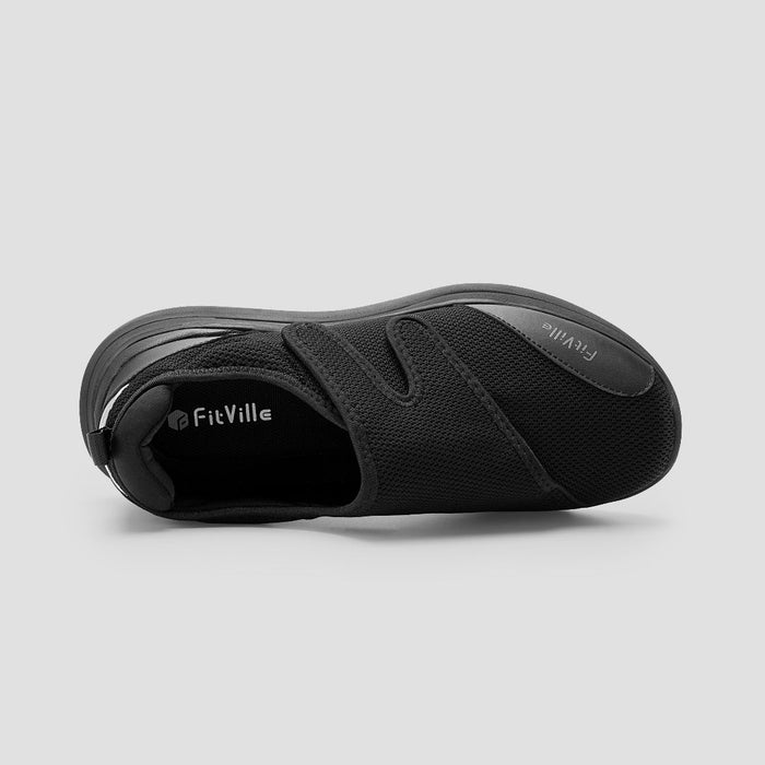 FitVille Men's EasyTop Diabetic Shoes