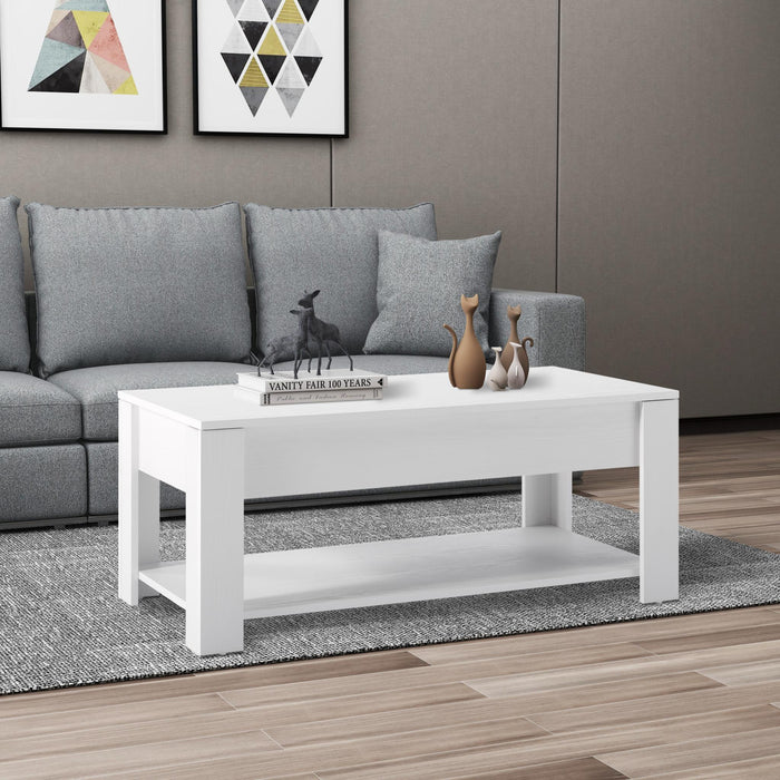 Lift Top Extendable  Coffee Table with Storage