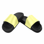 Uniquely You Womens Slide Sandals / Pastel Yellow