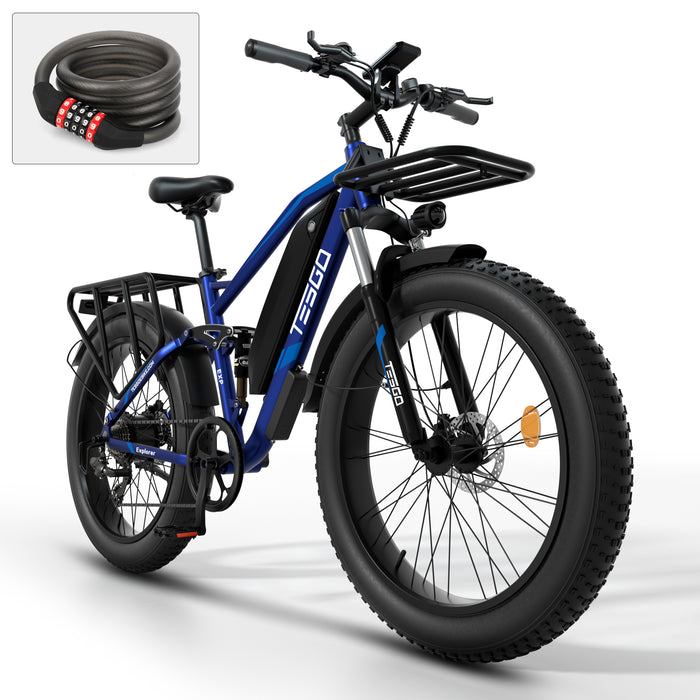 Electric Softail Mountain Fat Bike - Explorer