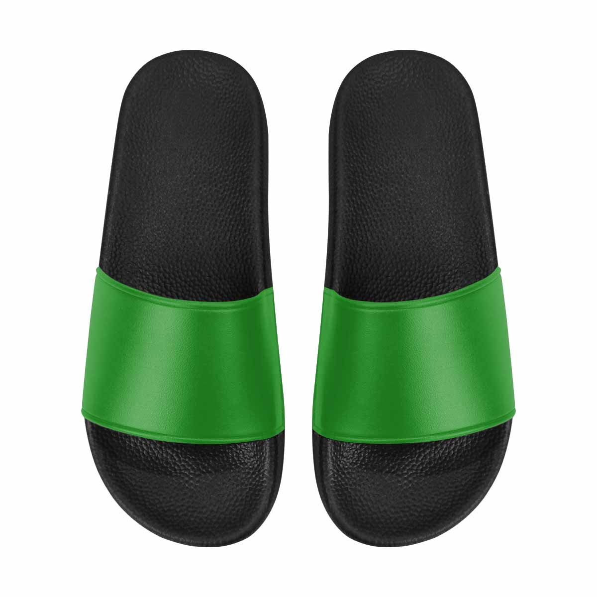 Uniquely You Womens Slide Sandals / Forest Green