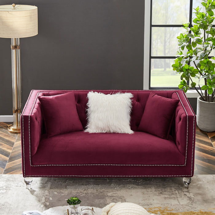 Loveseat for Living Room with Pillows