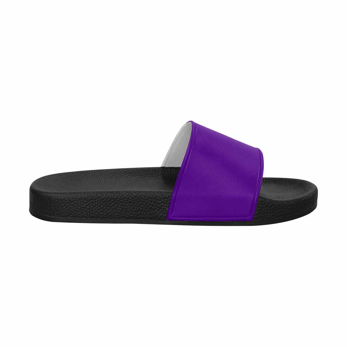 Uniquely You Womens Slide Sandals / Indigo Purple