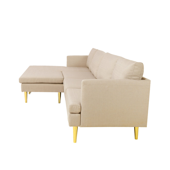 Modern Convertible sectional sofa Polyester