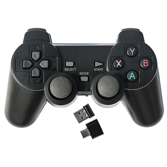 2.4G Wireless Game Controller for TV/Computer/PC/Android Phone Gamepad Joystick Support Steam