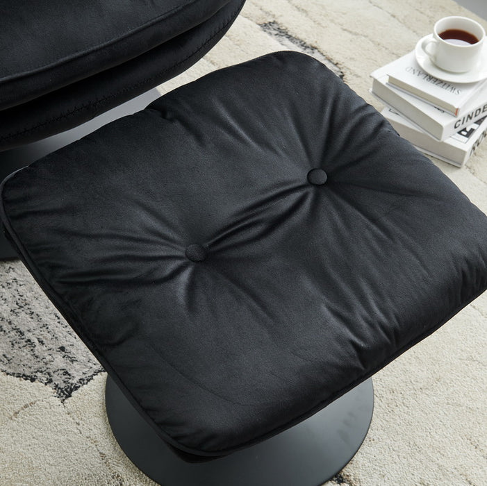 Swivel Leisure Chair velvet lounge chair