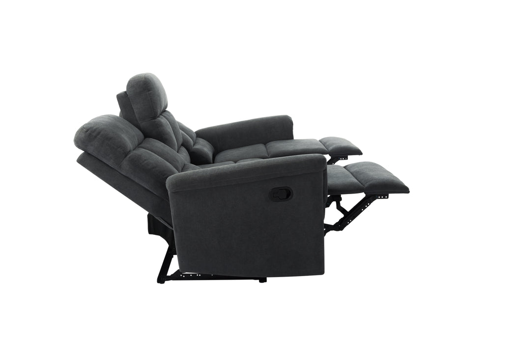 Manual Recliner Living sofeRoom Set This product is an oversized item / LTL