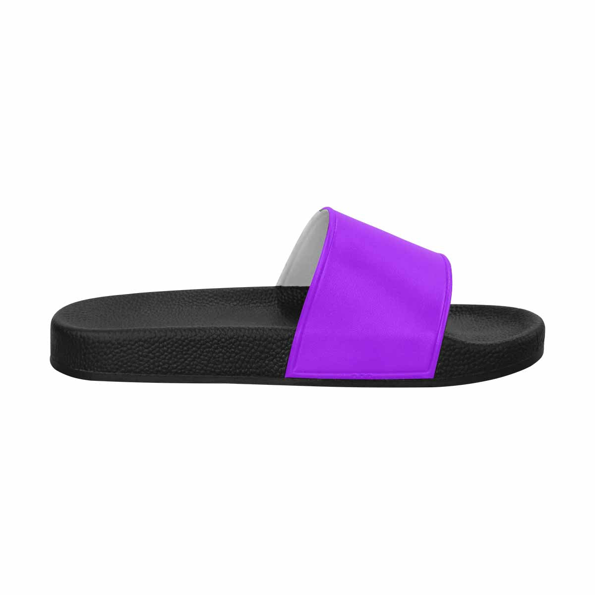 Uniquely You Womens Slide Sandals / Purple