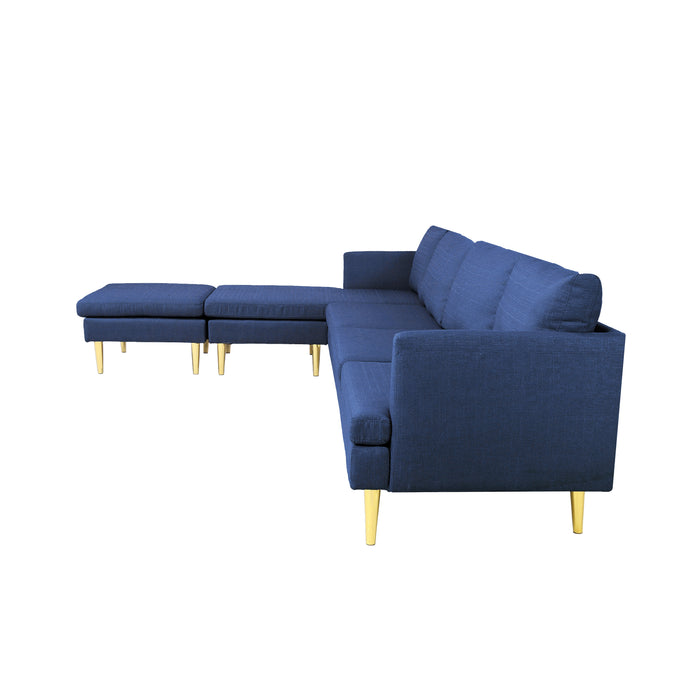 Modern Convertible sectional sofa Polyester