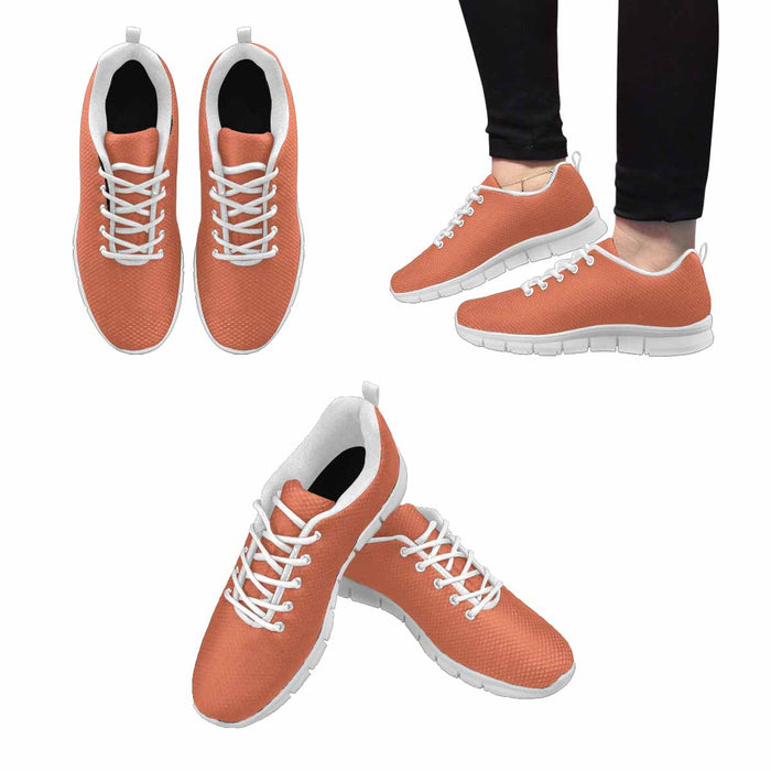 Uniquely You Sneakers for Men,    Burnt Sienna Red   - Running Shoes