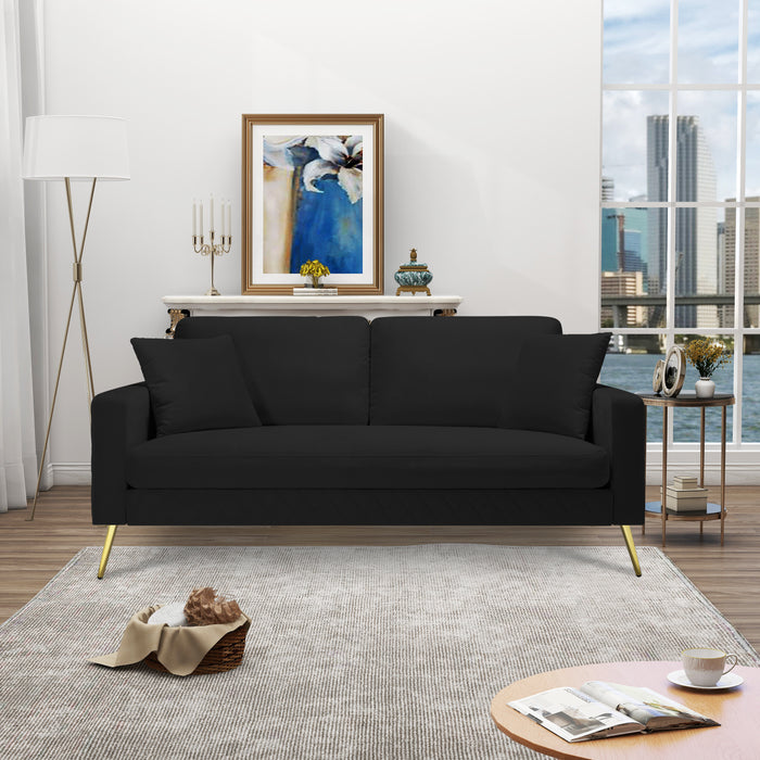 72.4” Square Arm Sofa