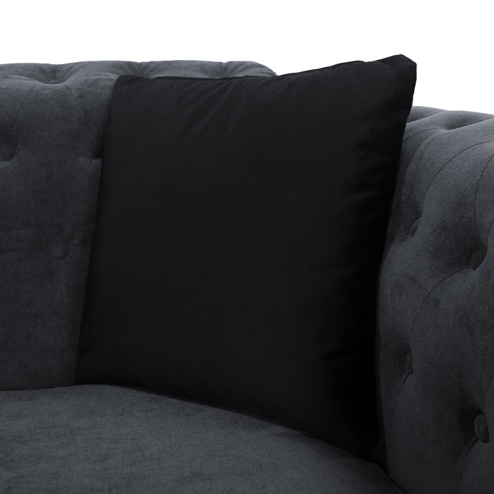 Sofa with 2 pillows