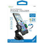 Custom Accessories  Goxt  Black  Cell Phone Holder  For Universal