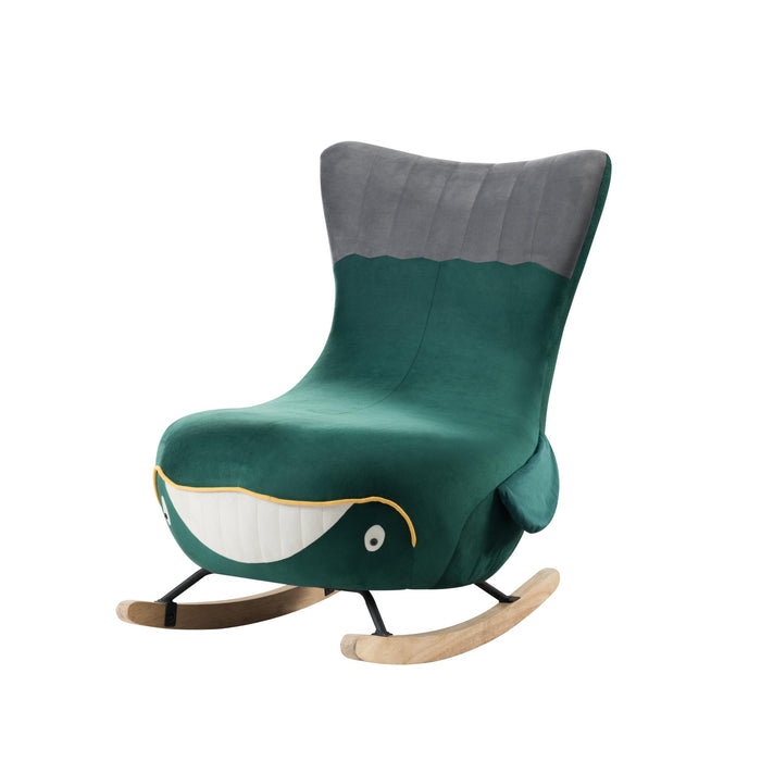 27.5” Whale Rocking chair