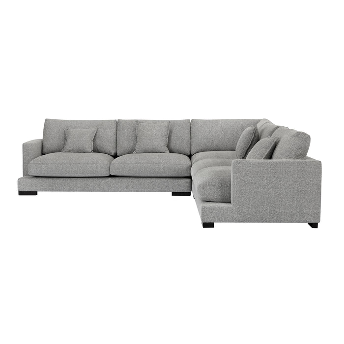 Soft and comfortable L-shaped Sectional sofa（This product is an oversized item/LTL）