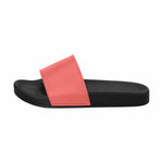 Uniquely You Womens Slide Sandals / Pastel Red