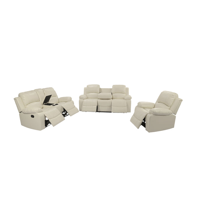 Manual Recliner Living Room Set(This product is an oversized item/LTL)