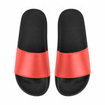Uniquely You Womens Slide Sandals / Red Orange