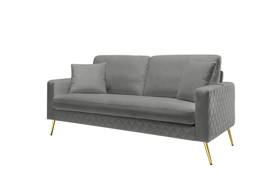 72.4” Square Arm Sofa