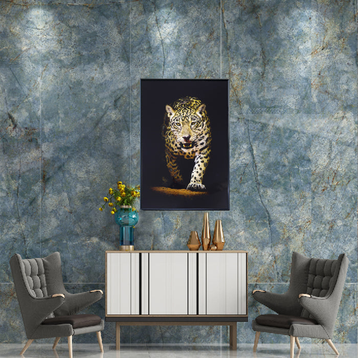 WA 1PC Tiger glass Wall Art Painting Modern Home Decor Wall Art Easy to install (W) 15.7''x24'' (H)