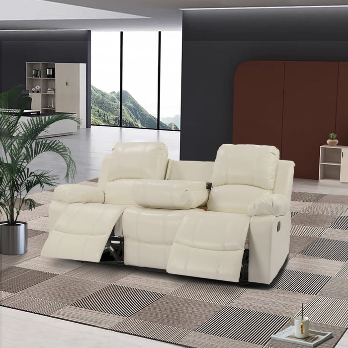 Manual Recliner Living Room Set(This product is an oversized item/LTL)