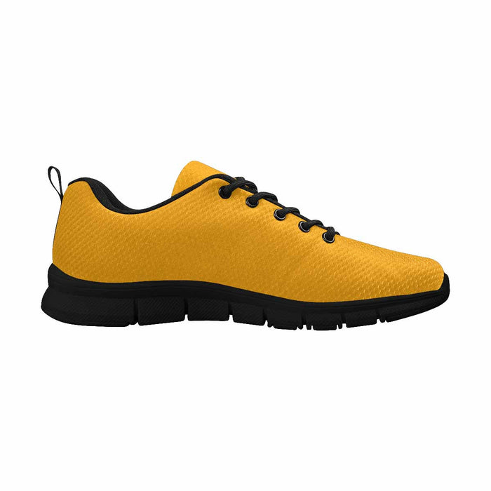 Uniquely You Sneakers for Men, Bright Orange Running Shoes