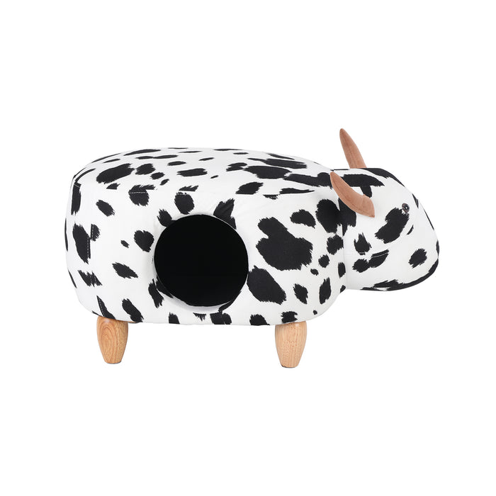 Children's animal storage stool, footstool, office, bedroom, decorative footstool