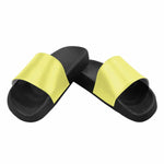 Uniquely You Womens Slide Sandals / Honeysuckle Yellow